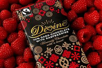 Co-op will stock 70% Dark Chocolate with Ginger & Orange, and 70% Dark Chocolate with Raspberries